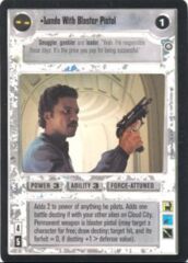 Lando With Blaster Pistol - Premium